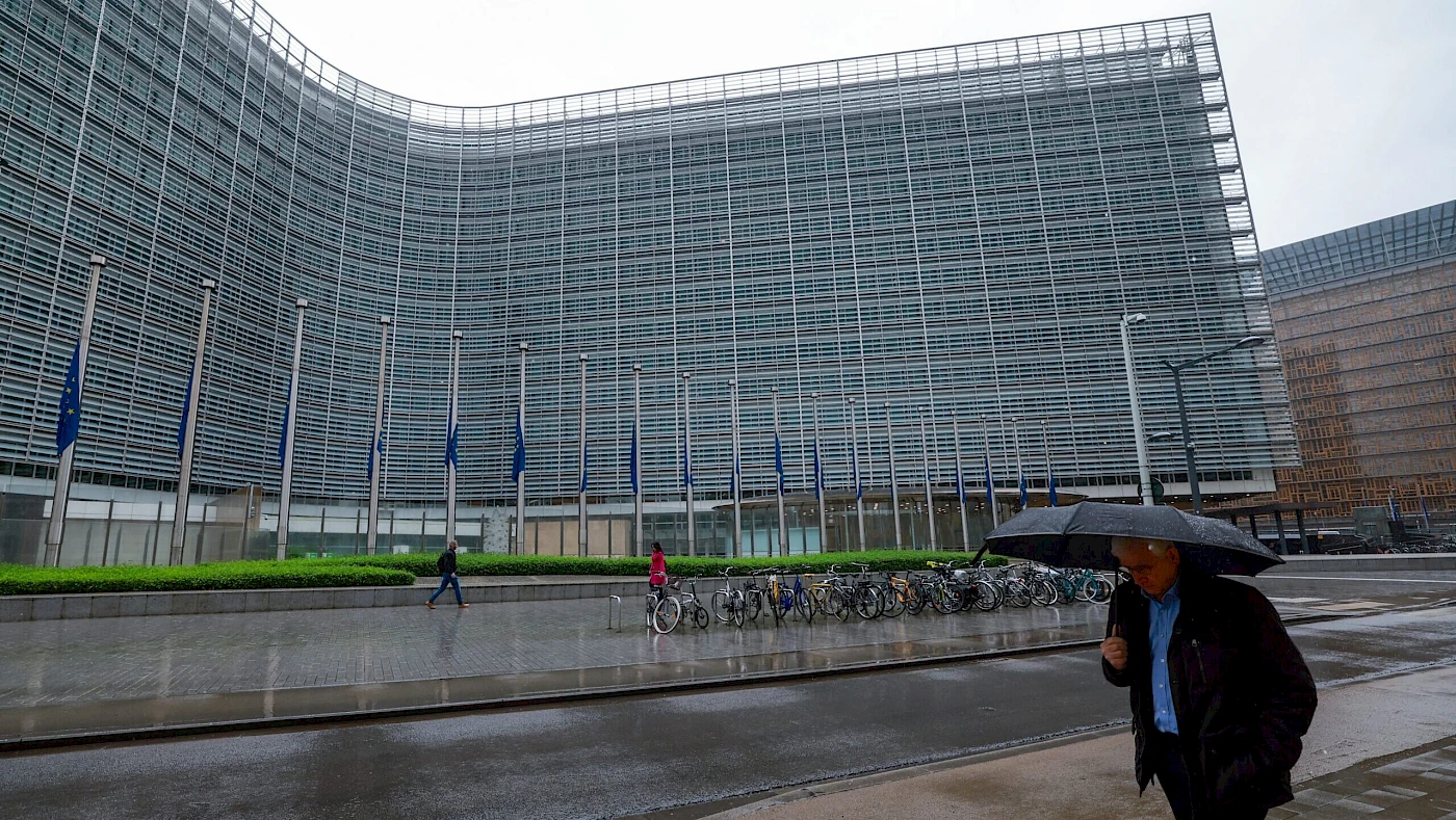 Zgrada Evropske Komisije (EK) u Briselu. Foto: EPA-EFE/OLIVIER HOSLET