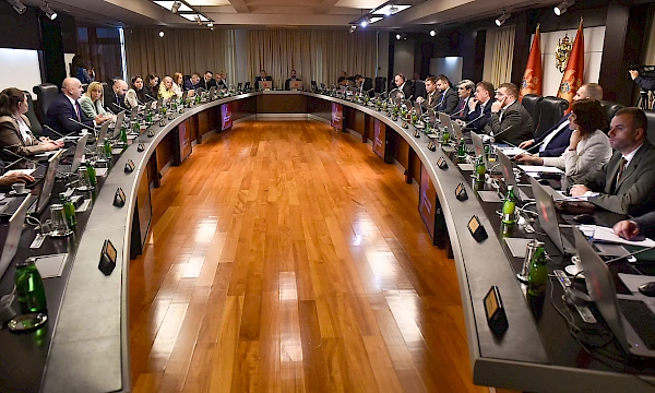 Sjednica Vlade Crne Gore u Podgorici. Foto: Vlada Crne Gore