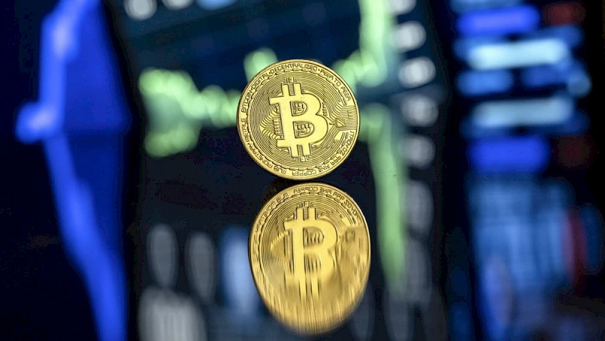 Bitcoin ilustracija. Foto: EPA-EFE/PABLO GIANINAZZI