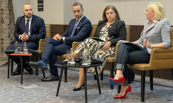 Sa panela o stanju otvorenih podataka i digitalizacije na Zapadnom Balkanu. Foto: BIRN/Samir Kajo&scaron;ević