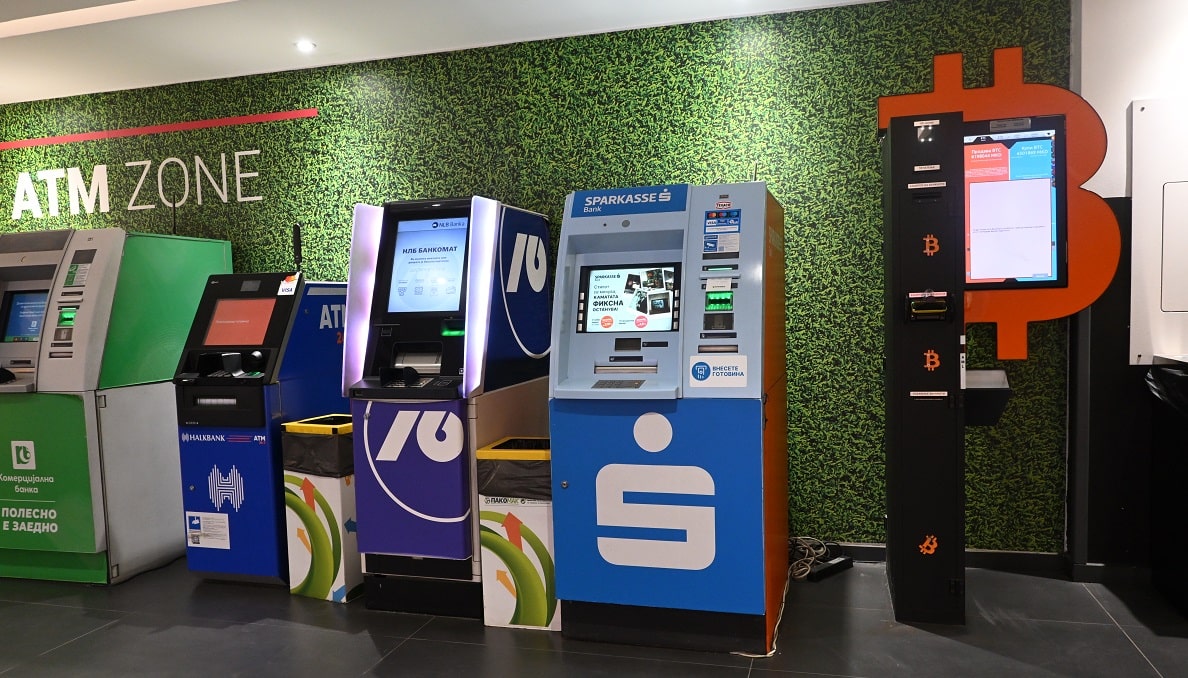 Kriptomati u Skoplju, Sjeverna Makedonija. Foto: BIRN