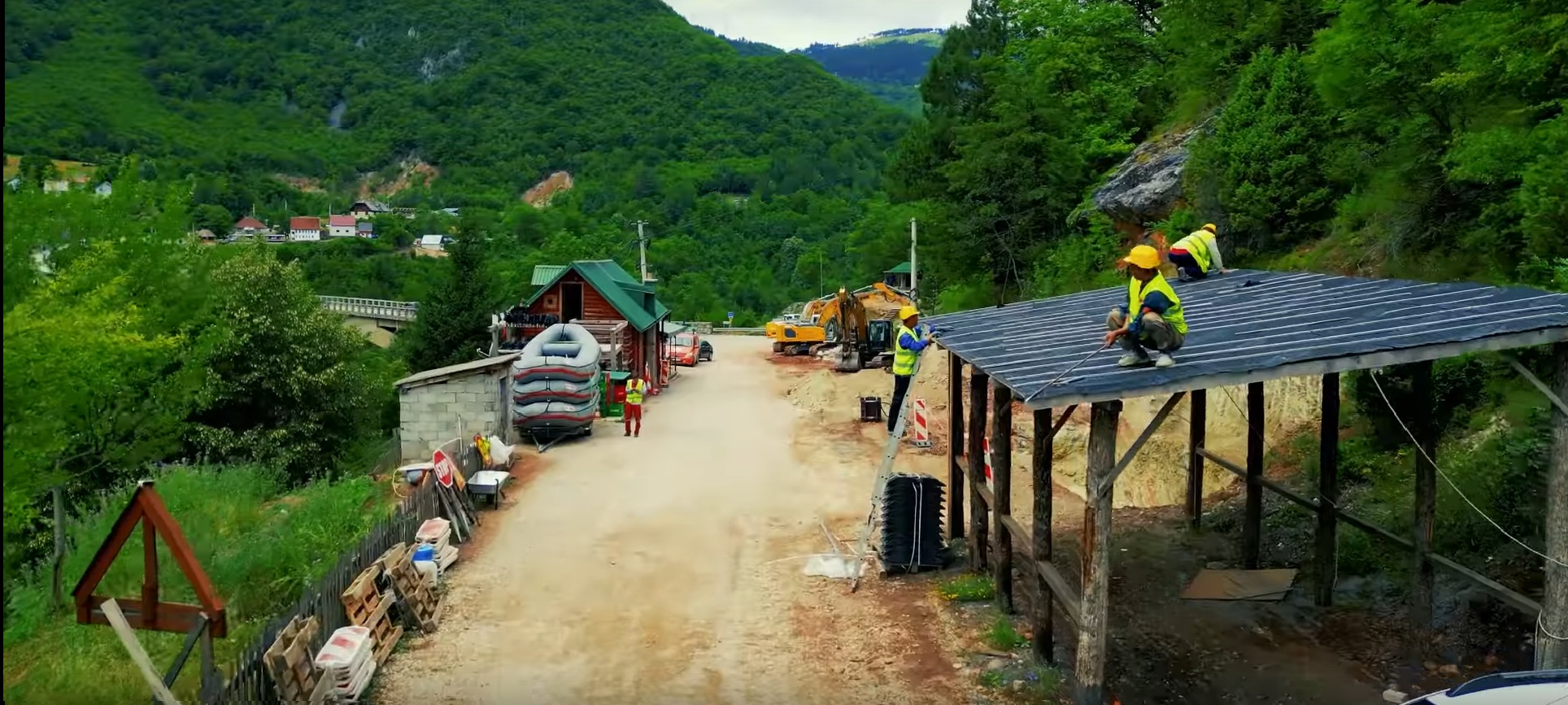 Rekonstrukcija mosta na Đurđevića Tari. Foto: Uprava za saobraćaj