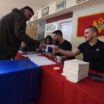 Biračko mjesto u Podgorici, Crna Gora. Foto: EPA-EFE/BORIS PEJOVIĆ