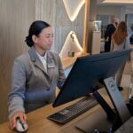 Filipinka Angelika Ursal na radnom mjestu. Foto: BIRN/Ivan Ivanović